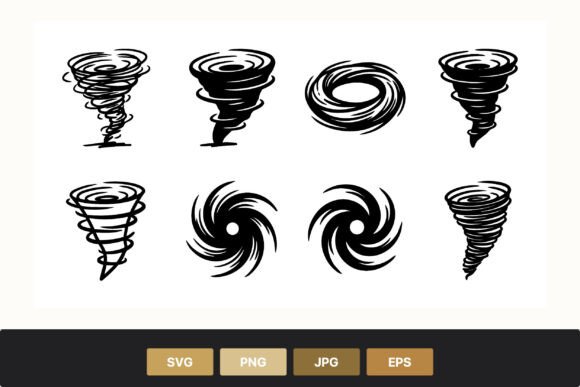 Download Tornado Cyclone Vector Icon Set - Icon Collection