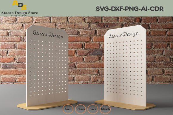 Download Earring Holder / Jewelry Display SVG 298 - Premium Resources