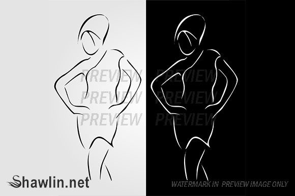 Download Girl Posing in Fashionable Outfit - Fashionable Collection