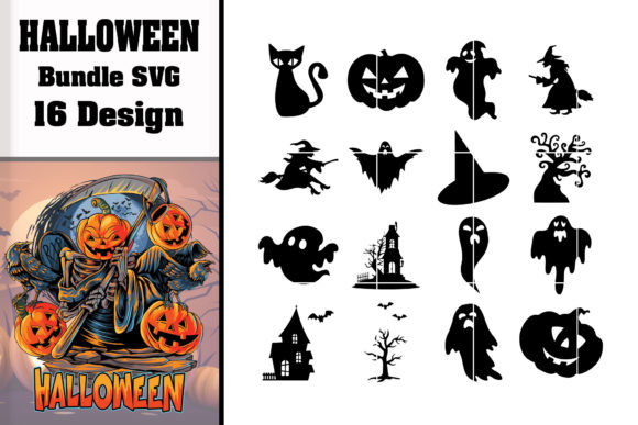 Download Halloween Icons Svg Bundle,Halloween Svg - Icon Collection