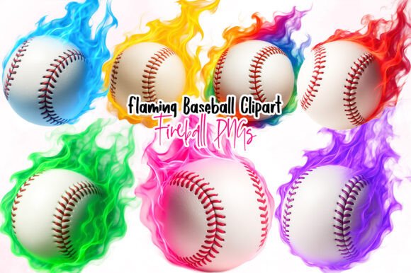 Download Flaming Baseball Clipart, Fireball PNGs - Flaming Collection