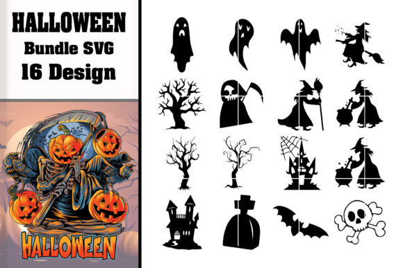 Download Halloween Icons Svg Bundle,Halloween Svg - Icon Collection
